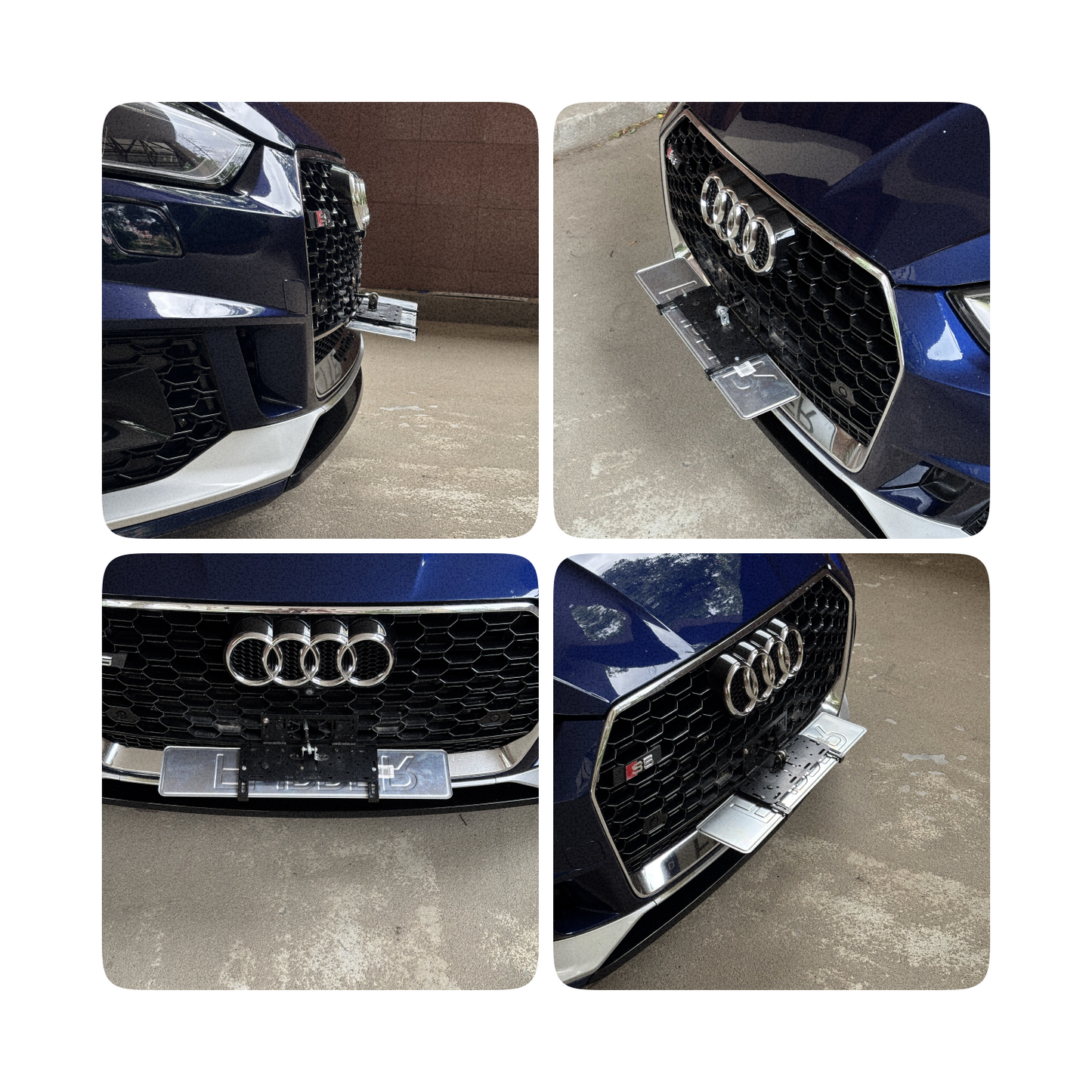 Alite Flipper™ Folding frame for front license plate (hard traction) - Alite