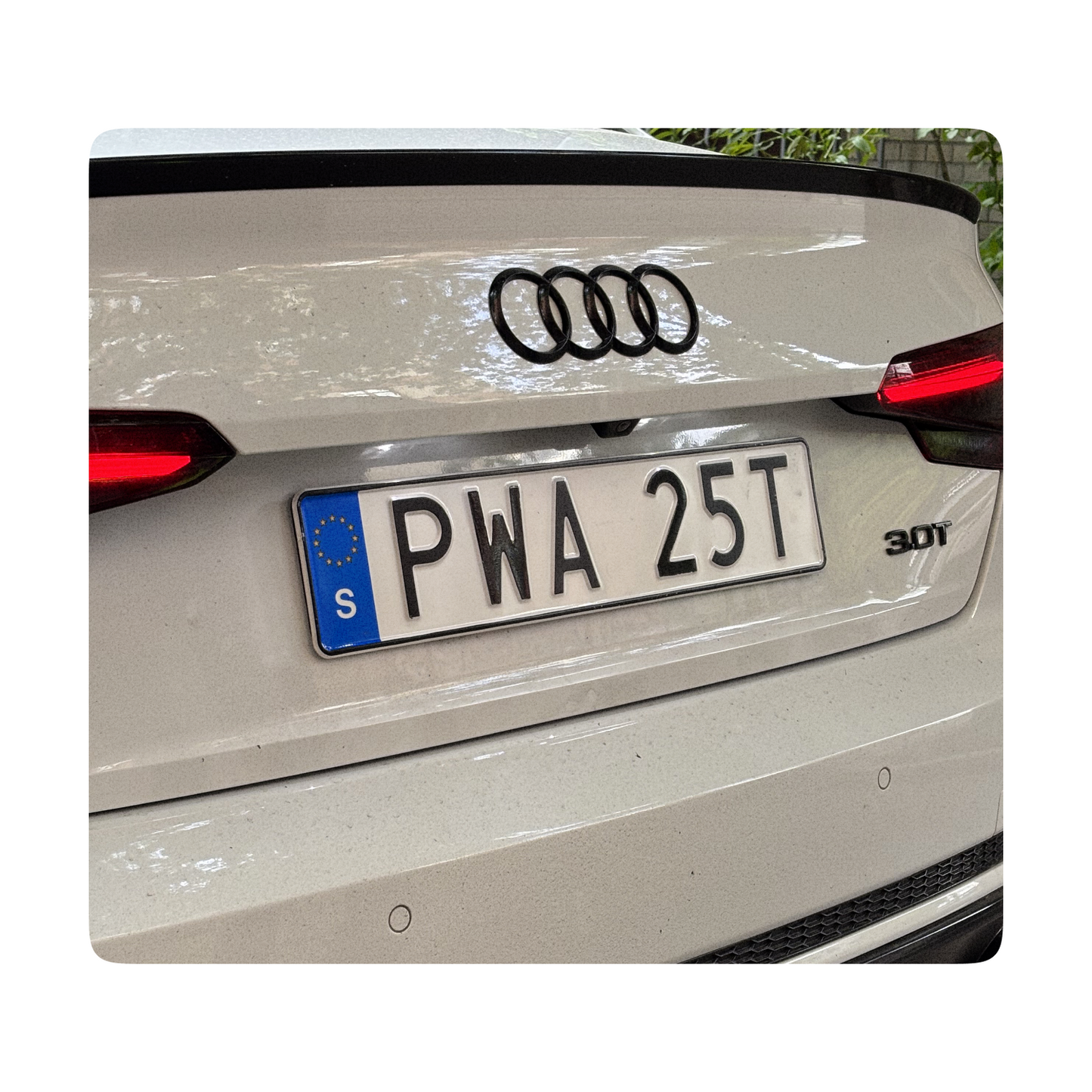 Alite Nanotape™ License Plate Frame for EU & UK (2 plates) - Alite