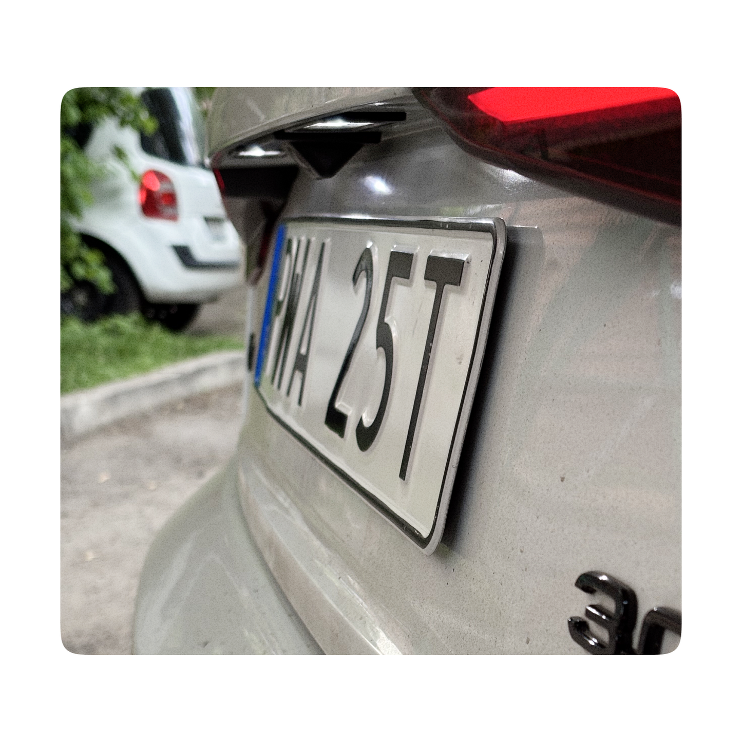 Alite Nanotape™ License Plate Frame for EU & UK (2 plates) - Alite