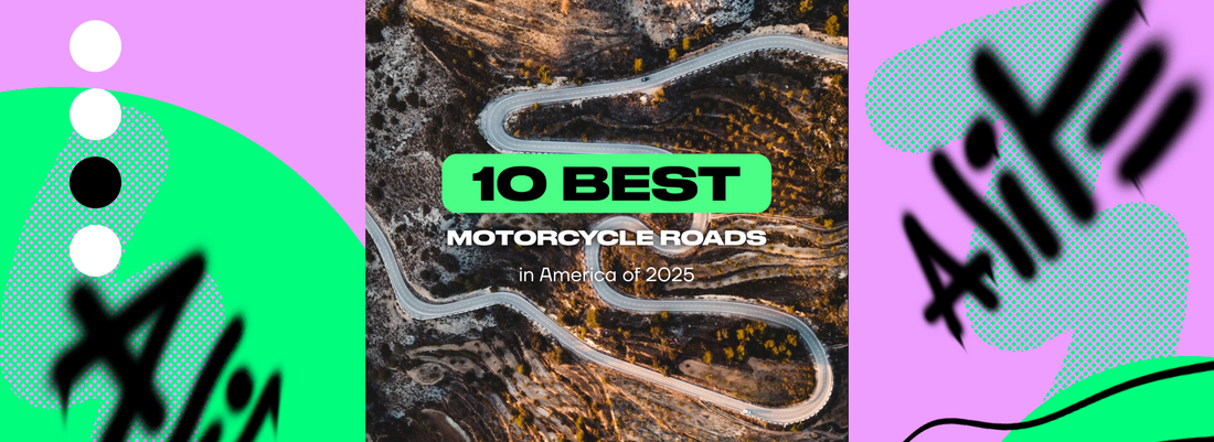10 best motorcycle roads in America of 2025