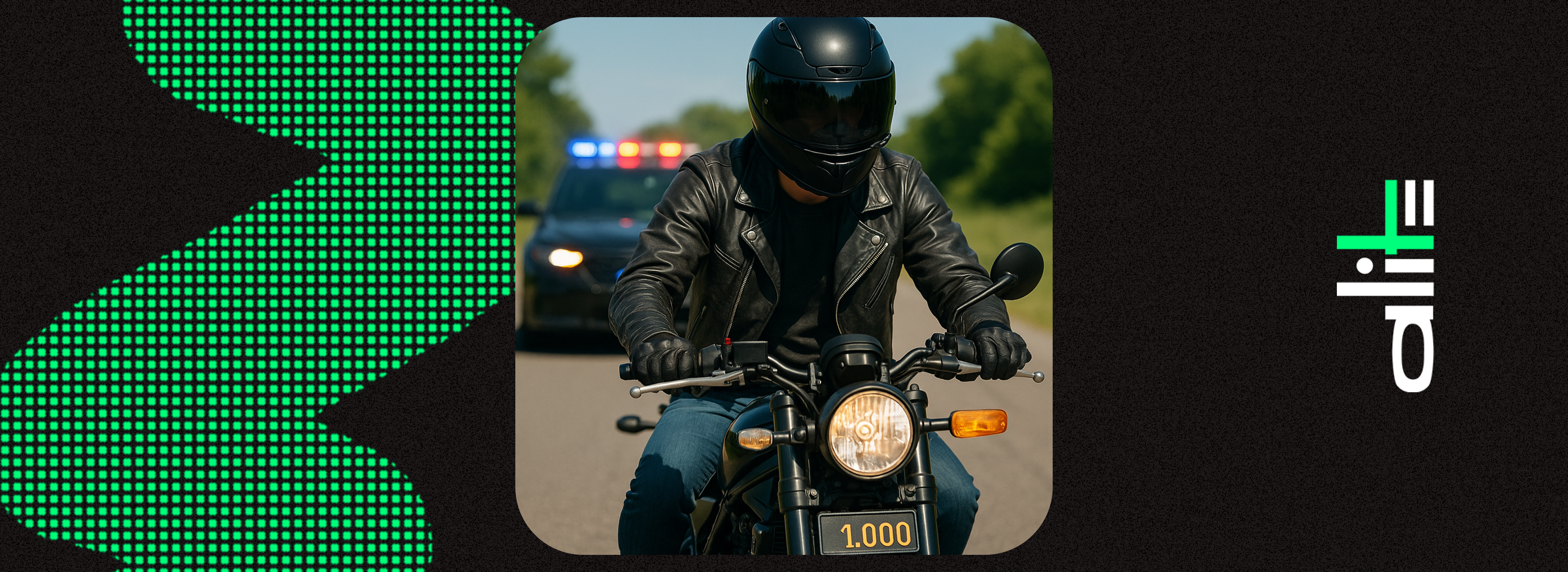 How one biker saved $1,000 with anti-radar film on his license plate