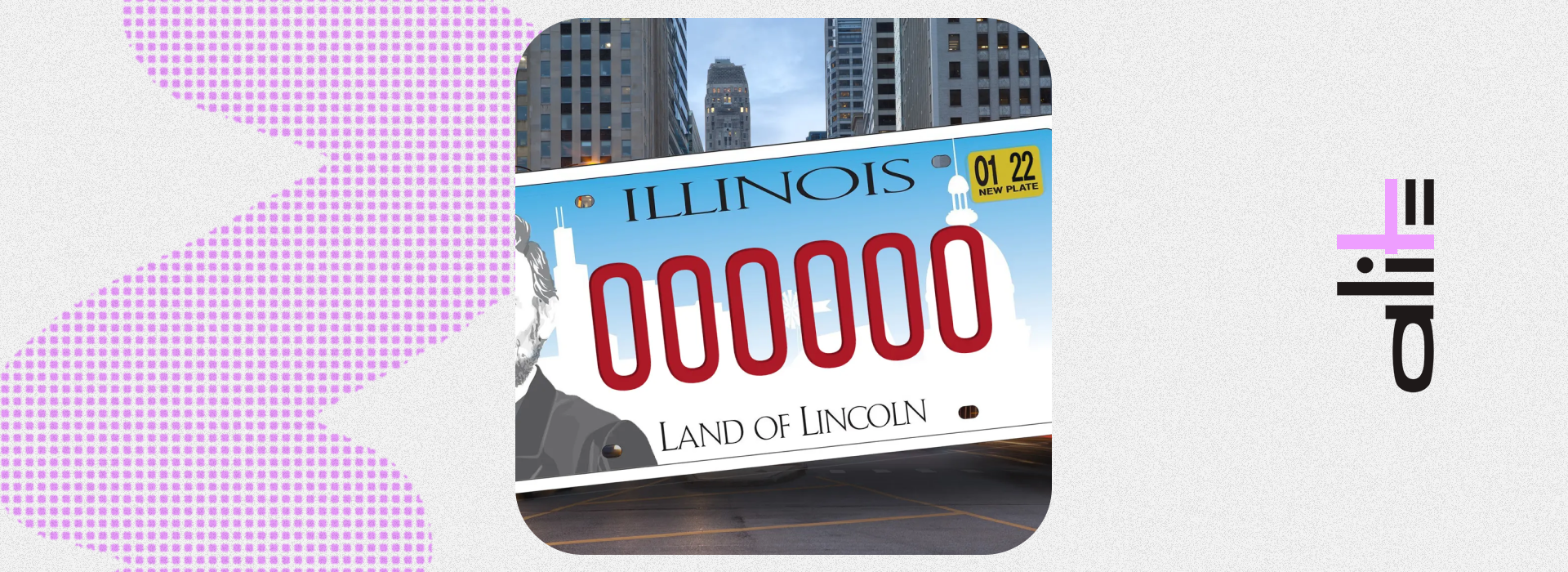 Illinois license plate