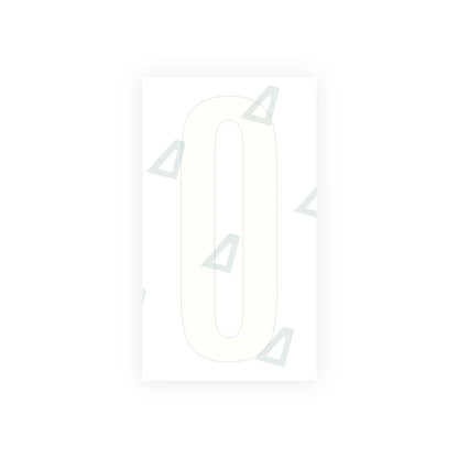 Nanofilm Ecoslick™ for US (Idaho) Moto license plates - Symbol "0"