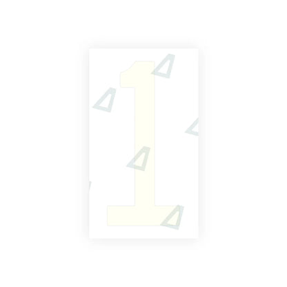 Nanofilm Ecoslick™ for US (South Dakota) Moto license plates - Symbol "1"