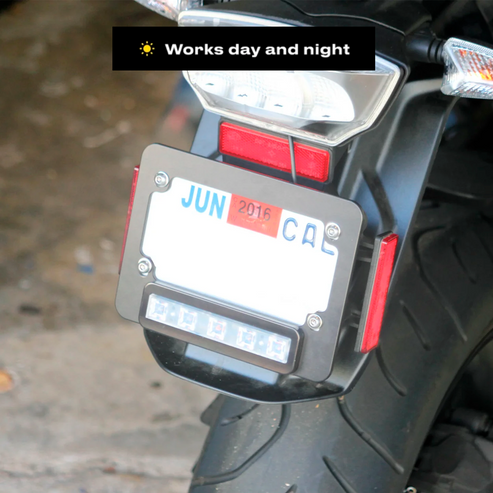 Nanofilm Ecoslick™ for US (South Carolina) Moto license plates - Symbol "0"