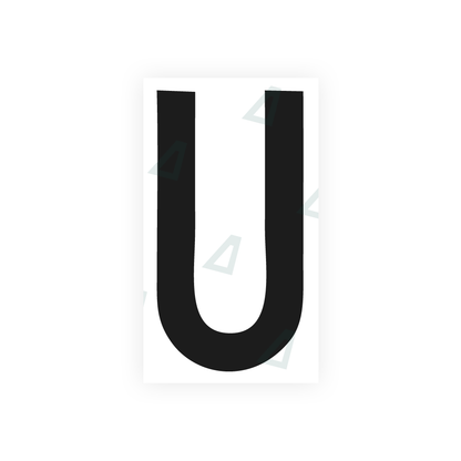 Nanofilm Ecoslick™ for italian license plates - Symbol "U"