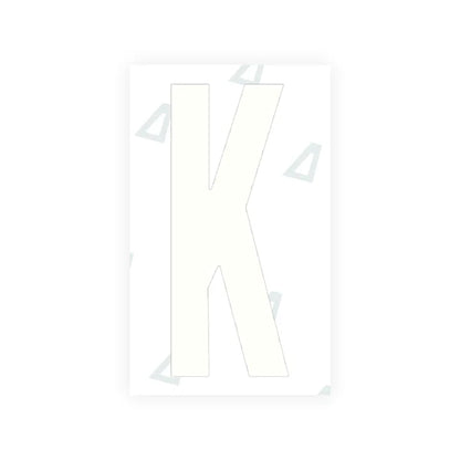 Nanofilm Ecoslick™ for US (Iowa) Moto license plates - Symbol "K"