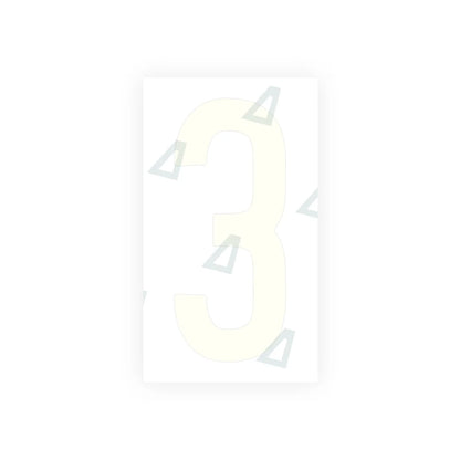 Nanofilm Ecoslick™ for US (South Carolina) Moto license plates - Symbol "3"
