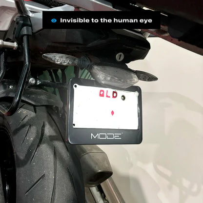 Nanofilm Ecoslick™ for US (South Carolina) Moto license plates - Symbol "0"