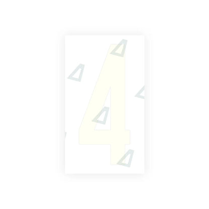 Nanofilm Ecoslick™ for US (South Carolina) Moto license plates - Symbol "4"