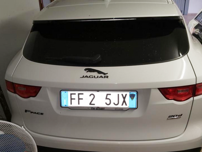 Nanofilm Ecoslick™ for italian license plates - Symbol "Q"