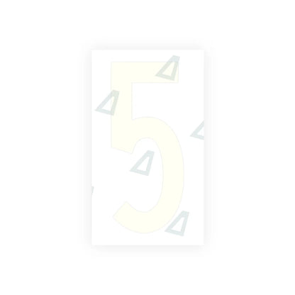 Nanofilm Ecoslick™ for US (South Carolina) Moto license plates - Symbol "5"