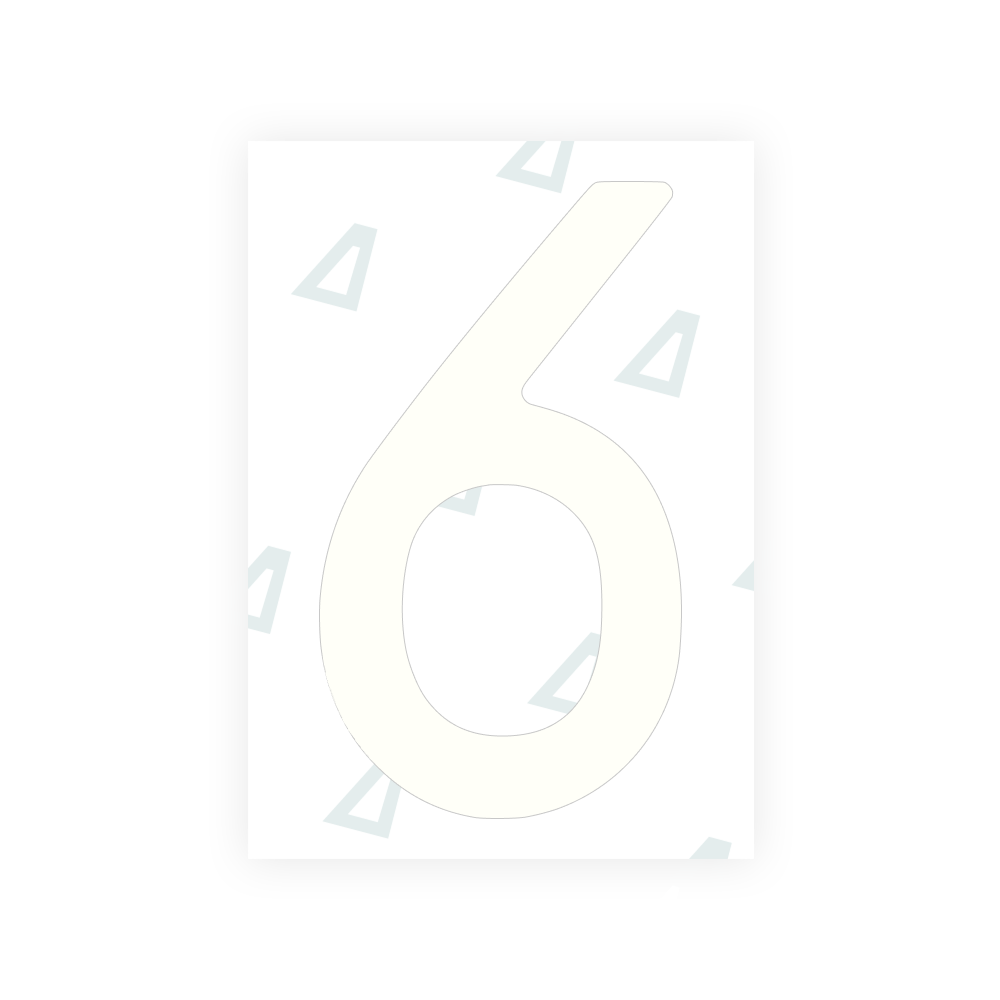 anti radar number plate stickers