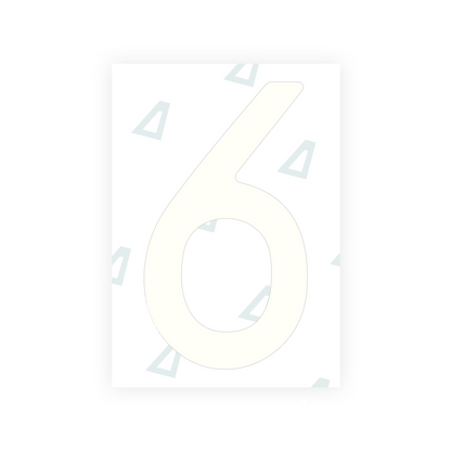 anti radar number plate stickers