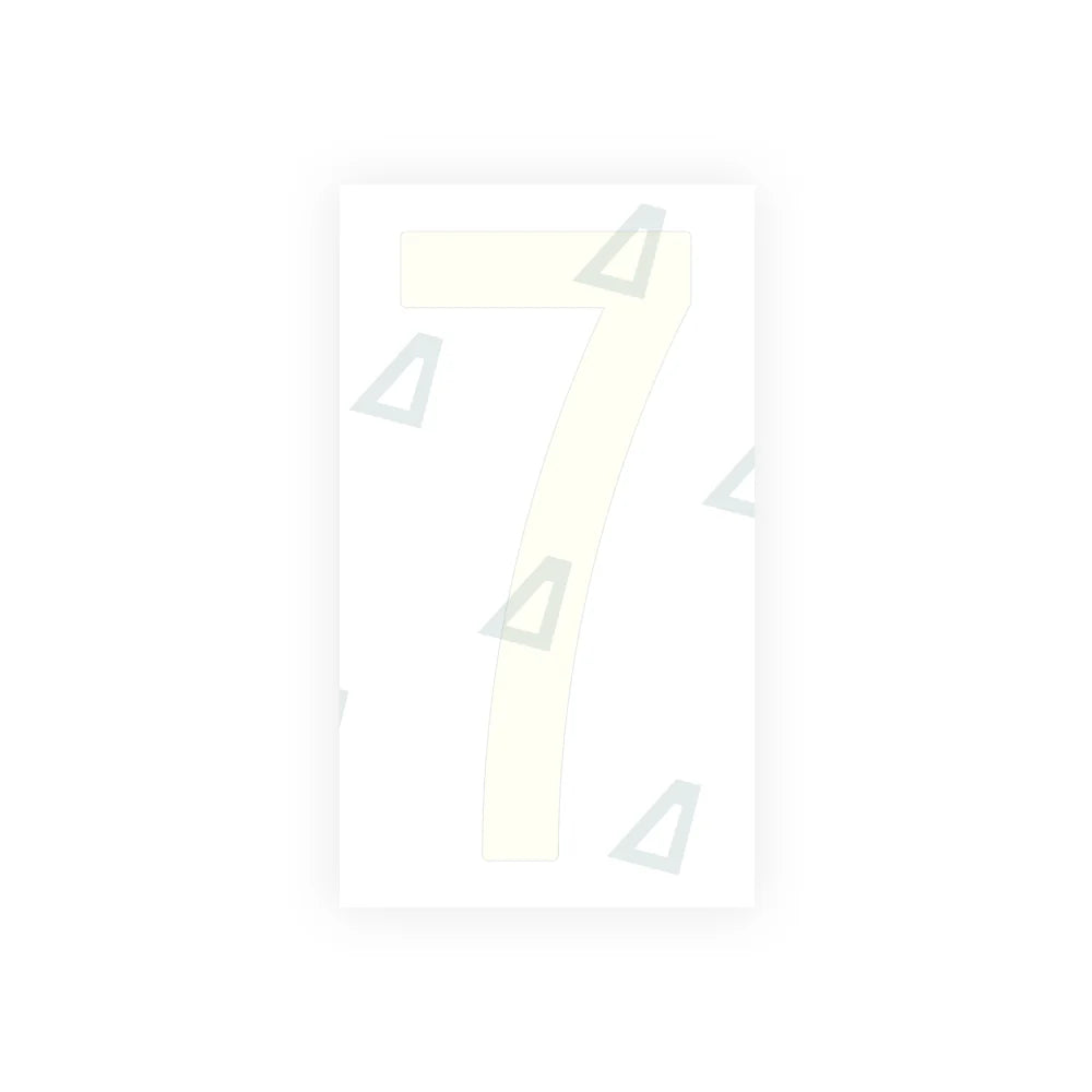 Nanofilm Ecoslick™ for US (South Carolina) Moto license plates - Symbol "7"