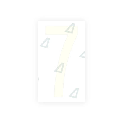 Nanofilm Ecoslick™ for US (South Carolina) Moto license plates - Symbol "7"