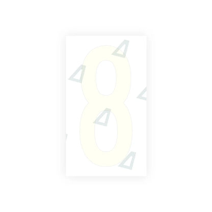 Nanofilm Ecoslick™ for US (South Carolina) Moto license plates - Symbol "8"