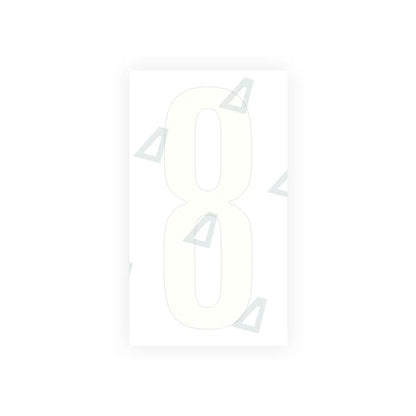 Nanofilm Ecoslick™ for US (Iowa) Moto license plates - Symbol "8"