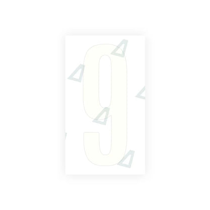 Nanofilm Ecoslick™ for US (Idaho) Moto license plates - Symbol "9"