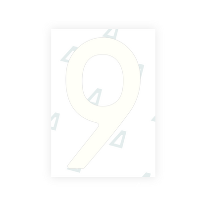 Alite Nanofilm for Poland license plates - Symbol "9" - Alite