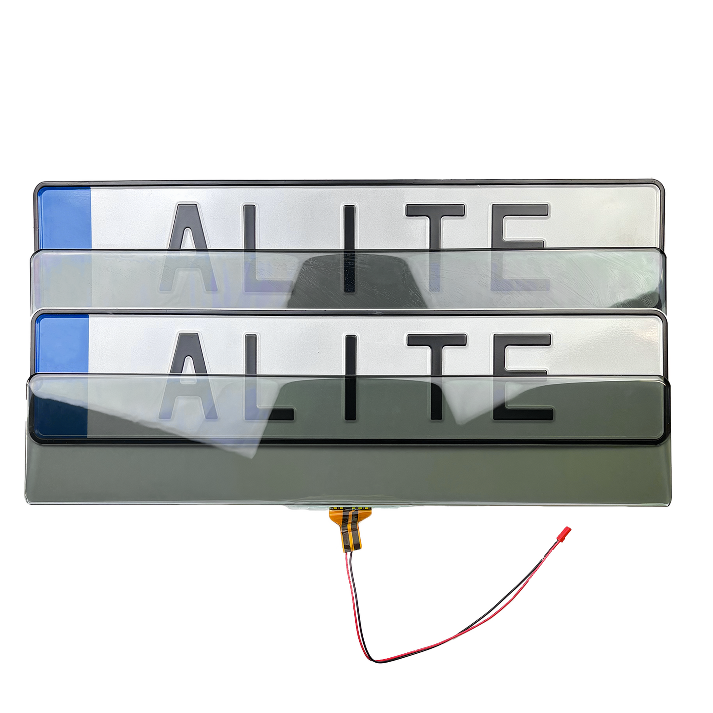 Alite Blackout License Plate Hider - for 2 license plates (EU version)