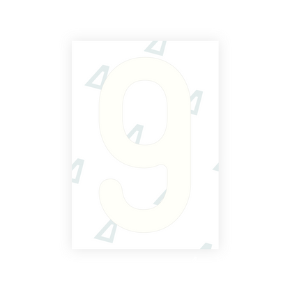 Alite Nanofilm for Austria license plates - Symbol "9" - Alite