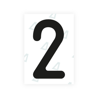 Alite Nanofilm for Austria license plates - Symbol "2" - Alite