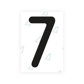 Alite Nanofilm for Austria license plates - Symbol "7" - Alite