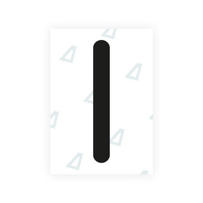 Alite Nanofilm for Austria license plates - Symbol "I" - Alite
