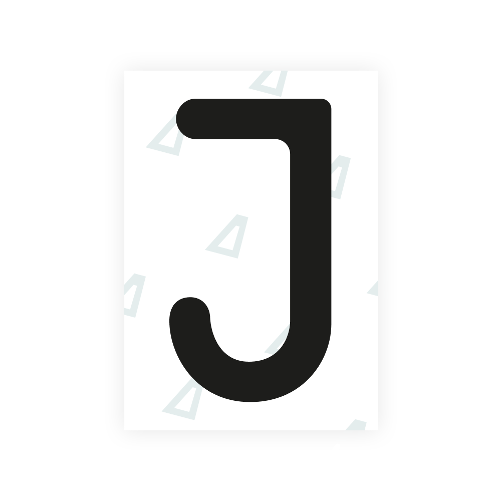 Alite Nanofilm for Austria license plates - Symbol "J" - Alite