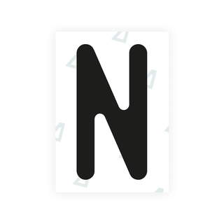 Alite Nanofilm for Austria license plates - Symbol "N" - Alite