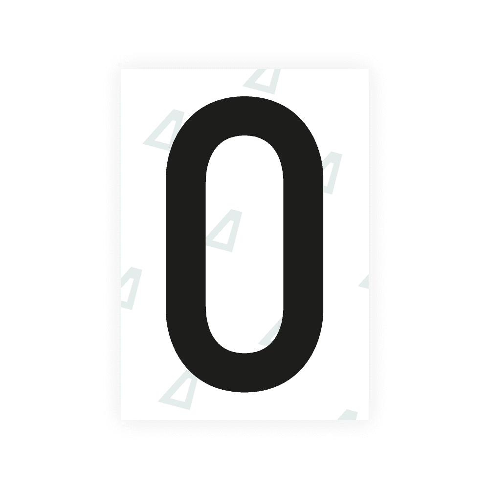 Alite Nanofilm for Austria license plates - Symbol "O" - Alite