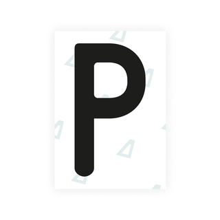 Alite Nanofilm for Austria license plates - Symbol "P" - Alite