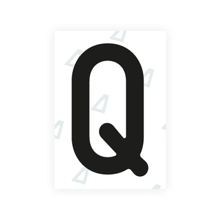 Alite Nanofilm for Austria license plates - Symbol "Q" - Alite