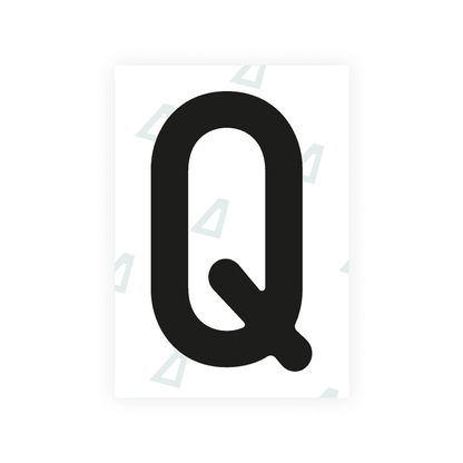 Alite Nanofilm for Austria license plates - Symbol "Q" - Alite