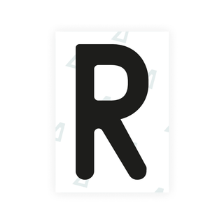 Alite Nanofilm for Austria license plates - Symbol "R" - Alite