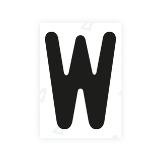 Alite Nanofilm for Austria license plates - Symbol "W" - Alite