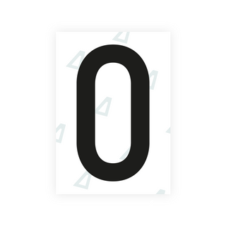 Alite Nanofilm for Austria license plates - Symbol "0" - Alite