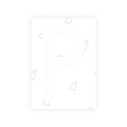 Alite Nanofilm for Austria license plates - Symbol "P" - Alite