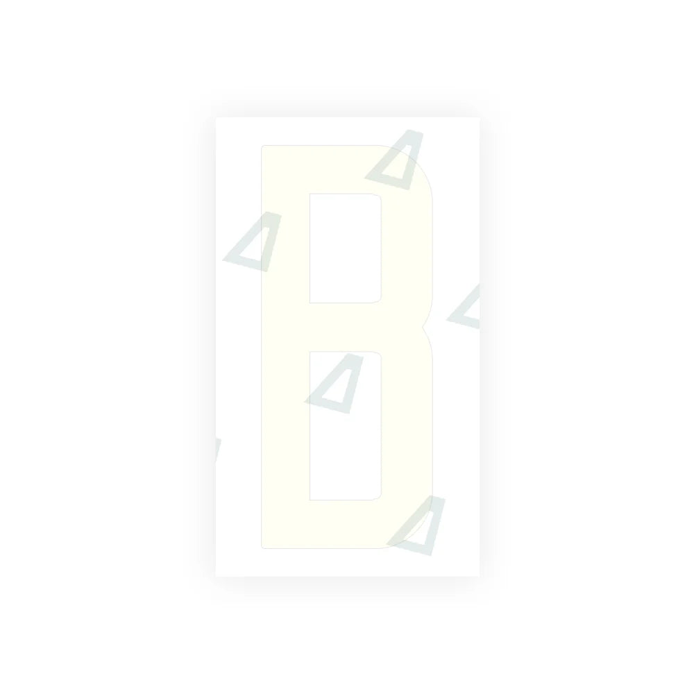 Nanofilm Ecoslick™ for US (South Dakota) Moto license plates - Symbol "B"