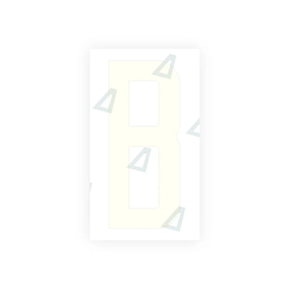 Nanofilm Ecoslick™ for US (South Dakota) Moto license plates - Symbol "B"