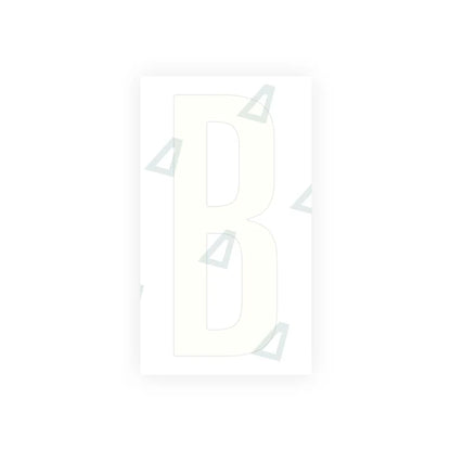 Nanofilm Ecoslick™ for US (Iowa) Moto license plates - Symbol "B"
