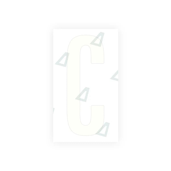 Nanofilm Ecoslick™ for US (Idaho) Moto license plates - Symbol "C"
