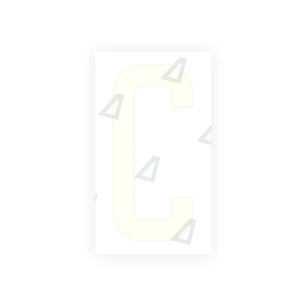 Nanofilm Ecoslick™ for US (South Dakota) Moto license plates - Symbol "C"