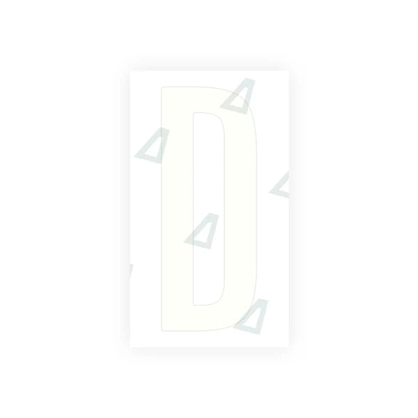 Nanofilm Ecoslick™ for US (Iowa) Moto license plates - Symbol "D"