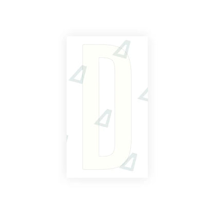 Nanofilm Ecoslick™ for US (Iowa) Moto license plates - Symbol "D"