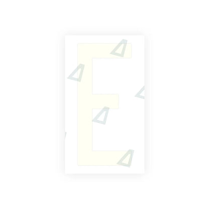 Nanofilm Ecoslick™ for US (South Dakota) Moto license plates - Symbol "E"