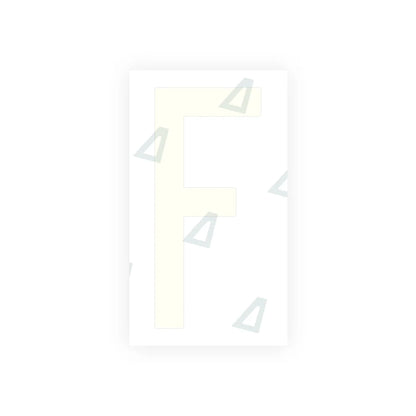 Nanofilm Ecoslick™ for US (South Dakota) Moto license plates - Symbol "F"
