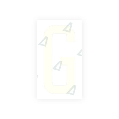 Nanofilm Ecoslick™ for US (South Dakota) Moto license plates - Symbol "G"