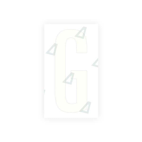 Nanofilm Ecoslick™ for US (Iowa) Moto license plates - Symbol "G"